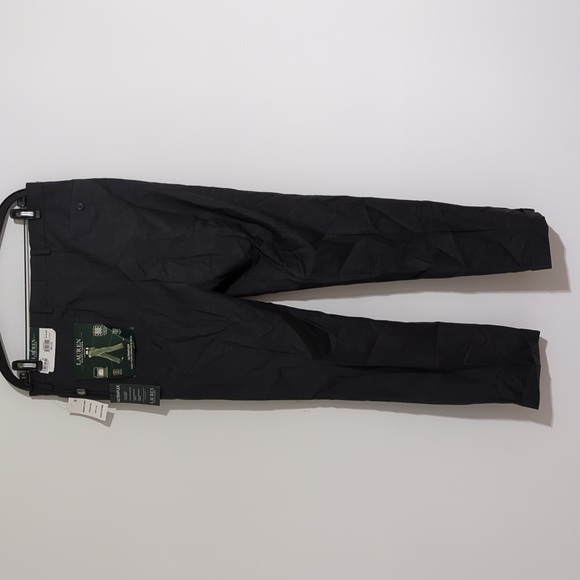 Ralph Lauren ultra flex wool dress pants size 34 X 32 charcoal in color - Picture 2 of 3